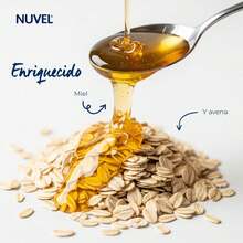 Nuvel Crema Corporal e Hidratante Facial con Miel y Avena, 750 ml | Crema Hidratante para Piel Normal y Seca, Uso Diario, Suaviza y Nutre la Piel - cobre - Ver 3