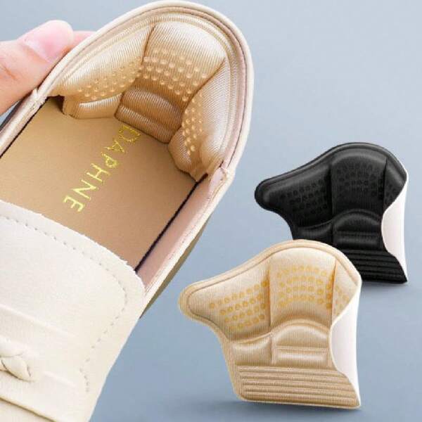 1 Pair/2 Pairs Loafer Heel Grips, Anti-Slip Heel Liner, Shoe Heel Cushion Pads, Shoe Size Adjuster For Women