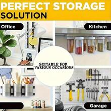 2 Rolls Of 39.4inch Super Strong Magnetic Tape - Easy To Cut And Stick On Refrigerators, Whiteboards, Etc. Equipped With This High-Viscosity Rubber Strip, It's A Premium Choice For Home Decor Accessories |   Durable Rubber Magnetic Sticker, Magnetic Tape