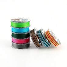 PE-Geflechtschnur – Geflochtene Angelschnur – Profi-Qualität, leistungsstark, für Süß- und Salzwasserfische – Farbige Angelschnur für bessere Sichtbarkeit – Superstark – Abriebfest – Dehnungsfrei – Farbbeständig – 4-strängig, 109 Yards