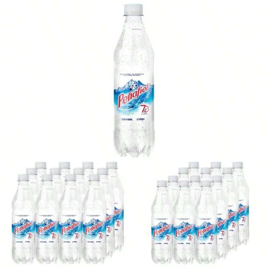 Twist Limn 600 ml Botella Pet 12 pack, ideal para uso diario, transparente, resistente y ligera, perfecta para almacenar lquidos
