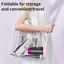 Asciugacapelli ionico professionale - Potente 1600W, asciugatura rapida e basso rumore, design pieghevole con ugello, gancio e borsa per il trasporto - Adatto per uso domestico, salone, viaggio, ideale come regalo o regalo per le vacanze