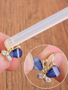 50pcs Transparent Hot Melt Glue Sticks, DIY Adhesive, Suitable For Glue Gun, Office And Home Use, Industrial Glue Sticks - Multicolor - View 6