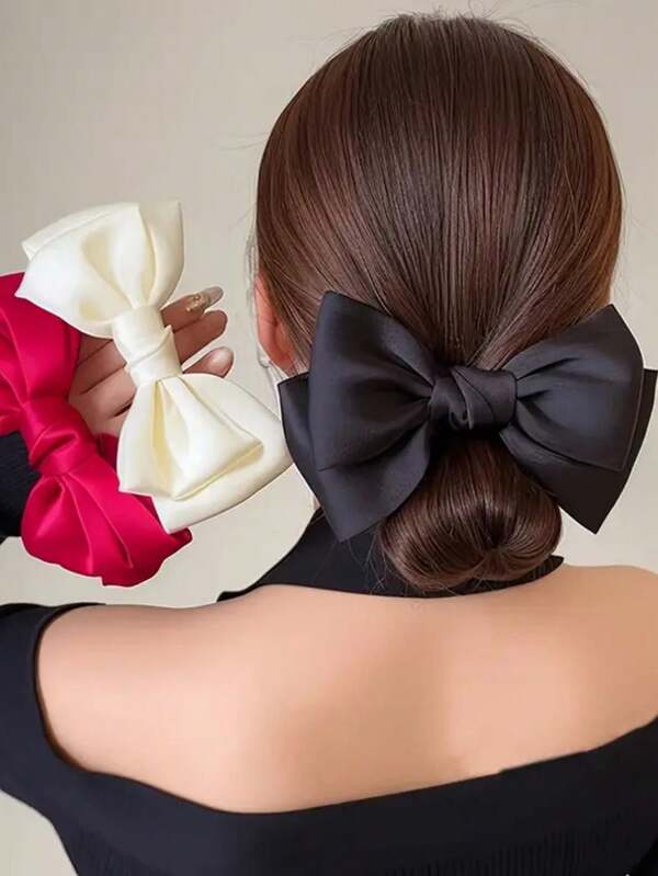 1/3 Stück Elegante, süße Prinzessin Haargummis für Frauen, Schleifchen Haargummi für Pferdeschwanz, Dutt Haarzubehör, Haargummis, Haargummibänder, Haarseile