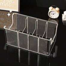 1/2pcsTransparent Tie And Belt Organizer Acrylic Closet Drawer Storage Men's Pants Belt Display Rack Belt Storage Box - Multicolor - View 11