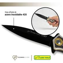 EstiloTendenciaLION TOOLS Navaja Tactica Supervivencia Manual Acero Inxidable CampismoCalidad PremiumVersióN Mejorada