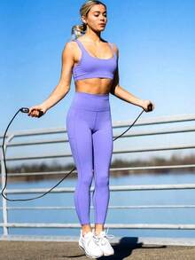 Adjustable Digital Counting Jump Rope - Fitness Jump Rope For Aerobic Training And Weight Loss - Multicolor - View 9