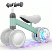 Triciclo para Bebe, Triciclo para Niños, Bicicleta para niños, Bicicleta de Equilibrio,Verde - 1 - Ver 1