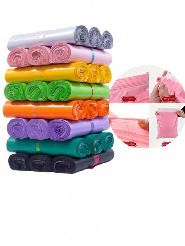 100/50/20/10pcs White Polyethylene Packaging Self Sealing Bags, Suitable For Mailing And Transporting Clothing, Personal Item Storage, Logistics, Mailing, Portable Packaging Storage Bags, Multifunctional Bags, Gift Bags, Gift Bags, Packaging Bags, Waterproof Express Bags