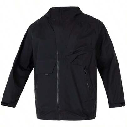 Under Armour Men's Jacket, 2026 New Woven Hooded Jacket, Loose, Comfortable, Simple Outerwear, Suitable For Daily Commuting And Casual Wear. 1387992-001