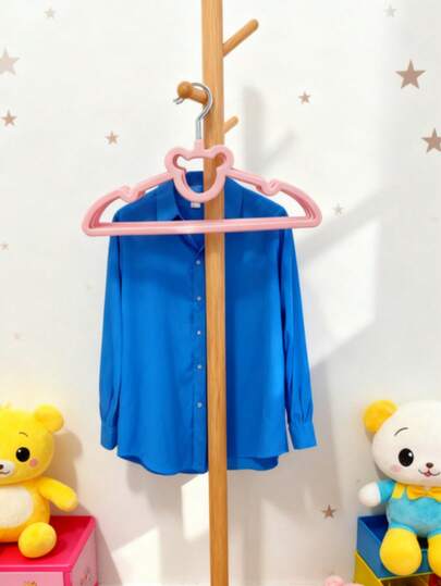 Perchas para bebé, al por mayor de perchas para niños del hogar. Perchero de pared de terciopelo con diseño de osito lindo, terciopelo antiarañazos y sin rayaduras