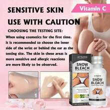 JAYSUING Body Whitening Bleach Brighten Underarm Elbow Knees Joint Removal Intimate Parts Dark Spots Snow Bleach