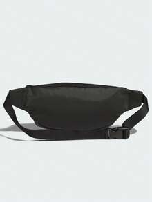 Adidas Essentials Waist Bag, Zipper Closure, Polyester, Unisex Regular Fit, Black - Black - View 3