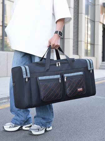 Travel Bag, Large-Capacity Hand Luggage Bag, Storage Bag, Men's And Women's Fitness, Business Trip, One-Shoulder Bag, Short-Distance Clothes