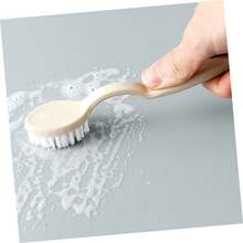 TendenciaSOIMISS 2 Piezas Cepillo para Zapatos de lavandería de Pelo Suave con Mango Largo Cleaning Brush Familiar Herramienta Cepillo de Ropa Interior Botas detergente páginasCalidad premium - 1 - Ver 3