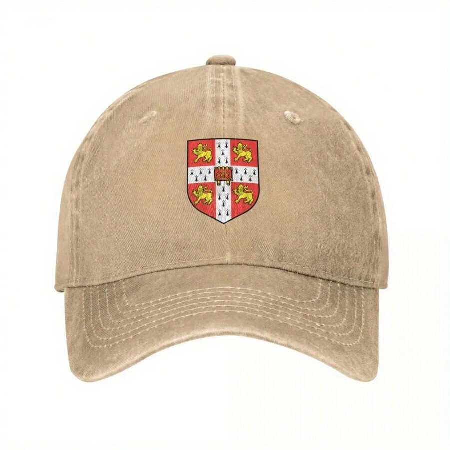 2025 New  University Baseball Cap Golf Sun Hat Unisex - Natural - View 1
