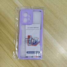 Hadaasi 1pc Soft TPU Bumper + Hard PC Back 2-In-1 Full Coverage Transparent Phone Case With Front Screen Protector, Compatible With IPhone 17 Pro/17 Pro Max/Air/17/16/16E/16 Pro Max/15/14/13/12/11 Pro Max/Plus/SE2/SE3, Galaxy M36/S25 FE, 12/13C/12C/Note 12 Pro/NOTE14 PRO+/NOTE13 PRO/NOTE13 PRO+, POCO M6 PRO, Reno14 Pro/Reno14 F, Hot 60 Pro/Hot 60 Pro+ - Mauve Purple - View 36