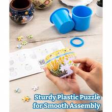 Maceta Decorativa Diseo Clsico. 80 Piezas - Verde elegante - Ver 5