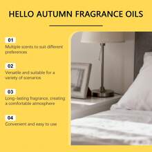 Bộ tinh dầu, tỏa ra hương thơm ấm áp tạo nên bầu không khí thoải mái, liệu pháp hương thơm từ thực vật - Nhiều màu - Xem 9