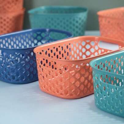 CASAMAX WL Cestas organizadoras multifuncionales de gran capacidad para herramientas de limpieza del hogar cestas de almacenamiento duraderas con diseño plegable y malla transpirable para fácil organización y almacenamiento de accesorios de limpieza cestas organizadoras prácticas