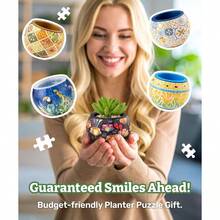 Maceta Decorativa Diseo Clsico. 80 Piezas - Pequeño jardín - Ver 7