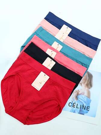 Set 3 Braga Pantaleta Estilo Faja Efecto Compresión Vientre plano Cintura ALTA Completa Pushup Moldea Glúteos Y Figura Resalta Figura Esbelta Cómodos Duraderos Y Suaves