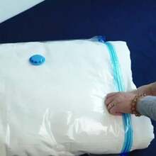 Bộ 11 túi hút chân không kèm bơm tay cầm tay, bao gồm các kích cỡ lớn/trung bình/nhỏ, phù hợp để đựng chăn ga gối đệm và quần áo - Thiết yếu để đựng đồ khi đi du lịch, túi hút chân không đựng nệm, túi nén khi đi du lịch, túi hút chân không đựng quần áo, túi đựng nệm khi di chuyển - Nhiều màu - Xem 8