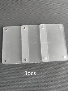 3/1 Acrylic Transparent Double-Sided Refrigerator Magnetic Photo Frame, Display Album, Suitable For Photos, 2.36 X 3.54 Inches, For Weddings, Anniversaries, And Family Use, Gifts (Even Numbers Are Recommended For Purchase)