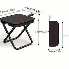 Heavy Duty Folding Camping Chair - Portable Compact Outdoor Chair, 200kg/440lbs Capacity, Lightweight Sturdy Frame, Easy Setup And Fold, Weather-Resistant Fabric, Suitable For Camping, Beach, Fishing, Garden And Travel - Ideal For Holidays And Outdoor Adventures, Camping Furniture, Beach Chairs, Space-Saving Furniture, Durable Construction, Fishing Gear, Space-Saving Design, Reinforced Stitching, Festival Attendees, Folding Stool, Chair Folding, Portable Folding Chair, Foldable - Nhiều màu - Xem 7