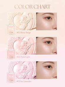 Paleta de Iluminadores Dasique Angel - Iluminador em Pó Brilhante de Longa Duração Iluminador Não Aglomerante Iluminador Fácil de Usar para Formatura, Aniversário, Feriado, Y2K, Moda Chique, Maquiagem de Marca Feminina, Cosméticos, Beleza, Festas, Festivais, Decoração, Presente, Presente, Rose Girl, Cosplay, Melhor Cor, Charme, Vibe, Volta às Aulas, Presentes de Natal para Mulheres