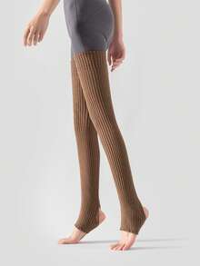 1/2/3 Pairs Women/Men Colorful Long Knee Warmers, Autumn/Winter Leg Warmers For Sports, Yoga, Pilates, Prevent Cold Legs, Cozy - Multicolor - View 20