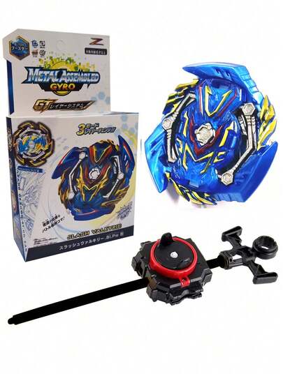 Children's Diy Assembly Alloy Spinning Top Toy Set