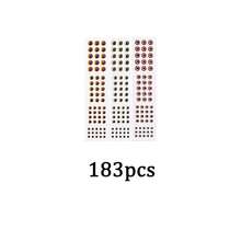 183/549pcs 3D 4D Fish Eye Oval Shaped Realistic Fish Eyes, For Making Fishing Lures, Flies, Stream Baits, Fishing Craft - Multicolor - View 12