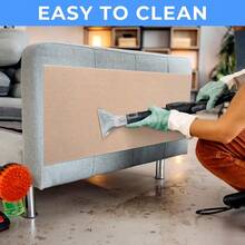 Cat Carpet Remnants Cat Scratching Mat Trimmable SelfAdhesive Carpet DIY Climbing Scratcher Scratch Furniture Protector Covering Posts 39.3" X 15.8" Beige - 15.8 英吋 x 39.3 英吋+米色 - 查看 6