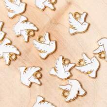 5/10/20/30/50 Stücke Friedensanhänger Schmuck - Minimalistische Zinklegierung Schmuckstücke, perfekt für DIY Halsketten und Ohrringe. Ideal als Geschenk zum Geburtstag, Valentinstag oder Erntedankfest mit langanhaltend Metallstücken mit Friedensbotschaft-Design.