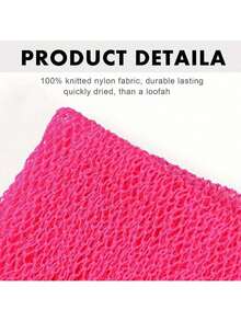 1 Piece African Bath Sponge African Net Long Net Bath Sponge Exfoliating Shower Body Scrubber Back Scrubber For Daily Use - Color - View 6
