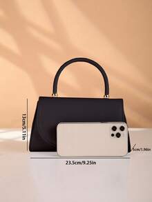 REMANLAND Modische einfarbige spiegelnde Handtasche Abendtasche, charmant und elegant Damen Business Tasche, geeignet für Partygirls, Studentinnen, Bräute, passend zu Partykleidern, Hochzeitskleider, Abendkleidern, engen Röcken, sehr geeignet für Hochzeiten, Zusammenkünfte, Bankette, Partys, Tänze, perfektes Geschenk für Frauen