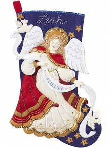 Kit de Medias de Ángel de Navidad Bucilla 86860 - 1 - Ver 8