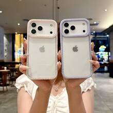 【よく売れる】For I phone 16 Pro Max用互換性のある電話ケース、for I phone 17 Pro Max用保護カバー、そしてI phone 15 Pro Max用落下防止ケース、電話ケース、電話ケース、ハンディカバー、ケース、電話カバー - カーキ - チェックする 3
