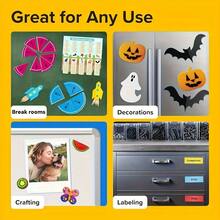 2 Rolls Of 39.4inch Super Strong Magnetic Tape - Easy To Cut And Stick On Refrigerators, Whiteboards, Etc. Equipped With This High-Viscosity Rubber Strip, It's A Premium Choice For Home Decor Accessories |   Durable Rubber Magnetic Sticker, Magnetic Tape