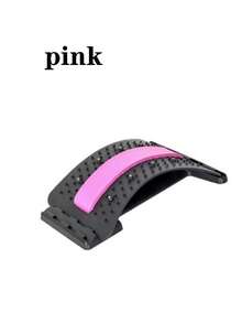 1 Stück Beste Geschenkidee - Einstellbarer Taille Massagegerät, Rücken Dehnungsmassagegerät, Oberer & Unterer Rücken Schmerzlinderung Gerät, Lendenwirbelstütze Zugvorrichtung