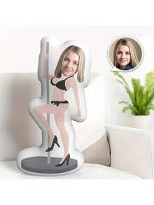 Customized Photo Throw Pillow - Personalized Photo Throw Pillow, Transform Yourself Into A Dancing Pillow, Unique And Fun, An Ideal Gift For Family And Friends, Perfect For Birthdays, Anniversaries, And Holidays - Upload Pictures to Customize Pillows - View 6