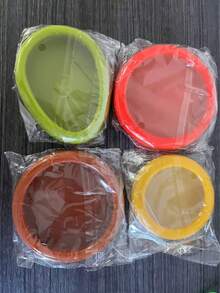 1 pieza Juego de cajas de almacenamiento transparentes para frutas y verduras, con tapa para aguacate, caja de almacenamiento congelador para cebollas, caja sellada, conservación de alimentos, caja de conservación de frutas, recipiente de almacenamiento, lavado a mano, reutilizable, caja de conservación, accesorios de cocina, película de conservación de frutas y verduras de comercio cruzado, caja de almacenamiento mini refrigerador antioxidante, nuevo producto (estilo de color aleatorio)