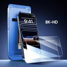 MAGIC JOHN 2-Pack Screen Protector For IPhone, , And –Crystal Clear, Scratch-Resistant, Ultra-Smooth Touch, Privacy Protection, Circular Polarized Eye Protection, Easy Installation - 8K-HD - Xem 12