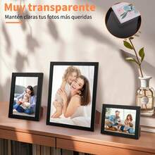 Set de 10 para Fotos - Dos 8x10, Cuatro 5x7, Cuatro 4x6, Marrón Rojizo, Ideal para Galerías en Pared o Exhibición en Mesa - Marrón rojizo - Ver 6