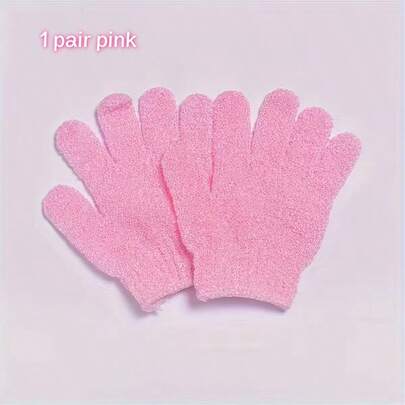 Exfoliating Shower Gloves, Mitt Washcloth Bath Gloves For Shower, Double Sided Exfoliating Gloves, For Massage And Body Scrubs, Body Scrubber Bathing Accessories