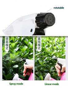 Multifunctional Garden Watering Can With Sprayer - Dual-Purpose, Manual Pressure Sprayer, Efficient Plant Watering, Durable Plastic Material, Random Color, Suitable For Various Plants