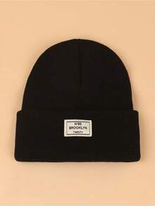 1pc Brimless Casual Beanie Hat, Suitable For Autumn/Winter Season - Multicolor - View 5