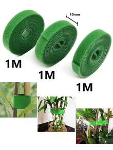 أشرطة ربط نباتات من النايلون الأخضر، شريط عناية بالنباتات في الحديقة والشرفة، أشرطة زهور قابلة لإعادة الاستخدام والتعديل، أدوات حدائق، لترتيب وتثبيت نباتات الحديقة، صيانة الحديقة، تقليم النباتات، لوازم الحدائق، حوامل نباتات داخلية