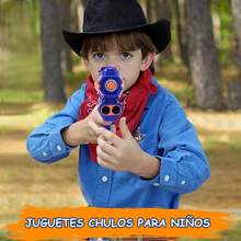 Pistola de Juguete de Dardos de Espuma - Set con 60 Dardos, Requiere Ensamblaje, Para Niños de 5 a 15 Meses - Ideal para Cumpleaños y Navidad - Multicolor - Ver 8